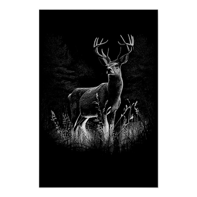 deer in the wild poster (Front)