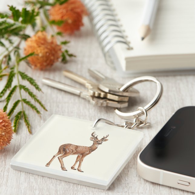 Deer Key Ring (Front Right)