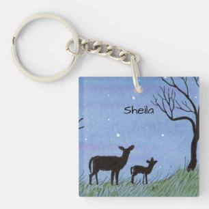 Deer Key Ring