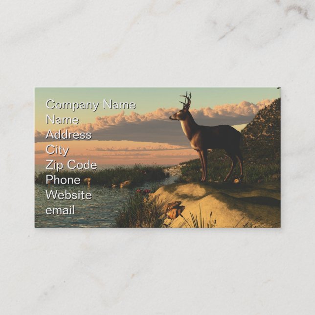 Deer Lake Business Card (Front)