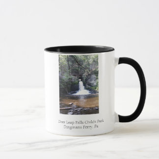 Deer Leap Falls, Childs Park, Pa, Deer Leap Fal... Mug