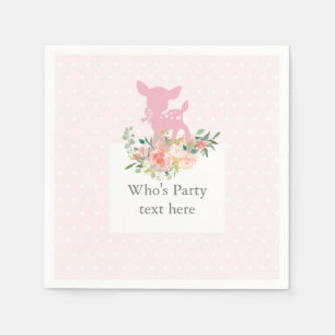 deer, little deer, woodland, cute napkins