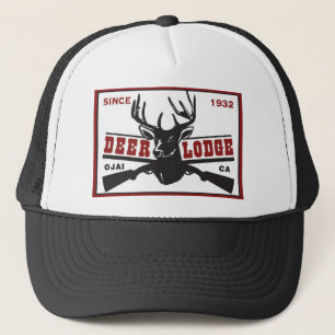 Deer Lodge Hunting Trucker Cap