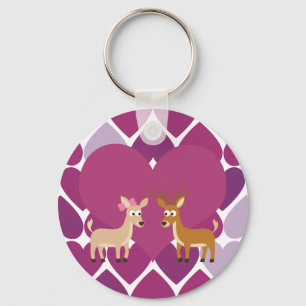 Deer Love Key Ring
