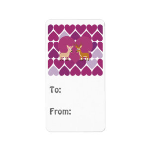 Deer Love Label
