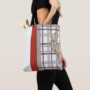 Deer Merry Christmas Women's Tote Bags