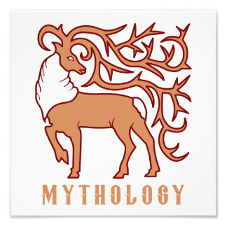 Deer Mythology Photo Print