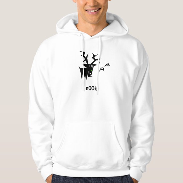 Deer n00b hoodie (Front)