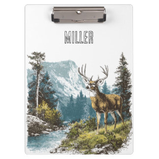 Deer Nature Clipboard