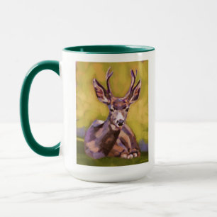 Deer Painting - Gift for Animal Lovers Mug