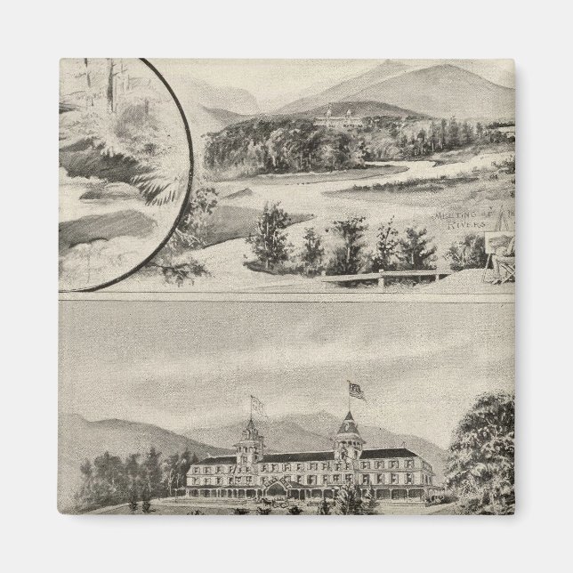 Deer Park Hotel Magnet (Front)