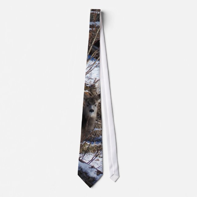 Deer Photo Tie (Front)