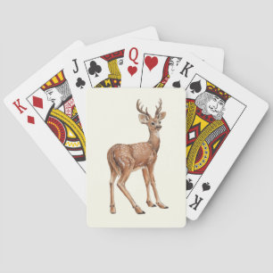 Deer Playing Cards