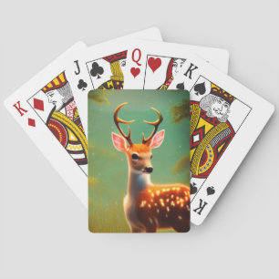 Deer Playing Cards