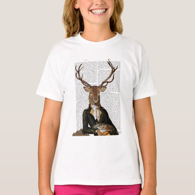 Deer Portrait T-Shirt (Front)