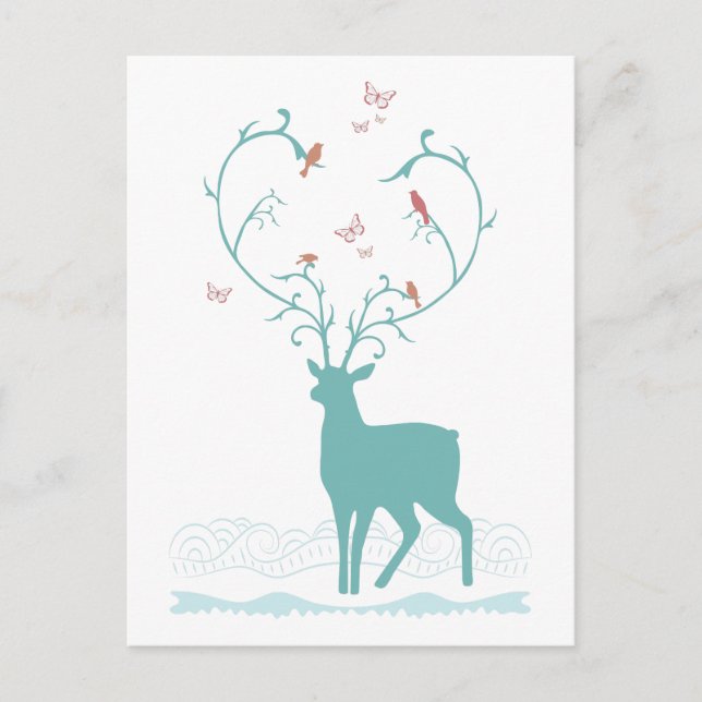 Deer Postcard (Front)