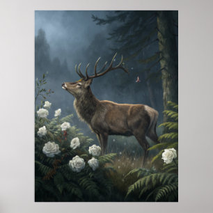 Deer Poster