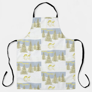 Deer Reflection Apron