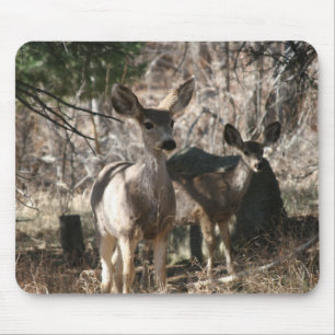 Deer saying hello mouse pad