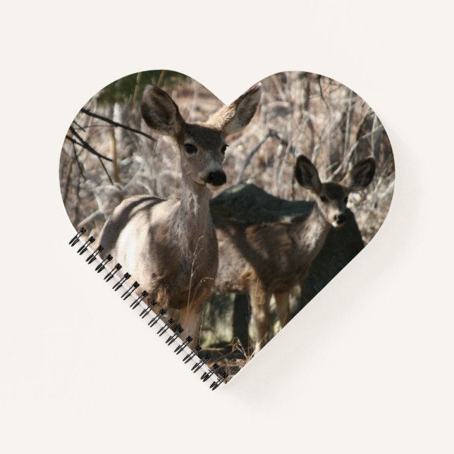 Deer saying hello notebook (Front)