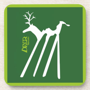 DEER SHADOW PIXELAT BY MASANSER COASTER