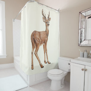 Deer Shower Curtain