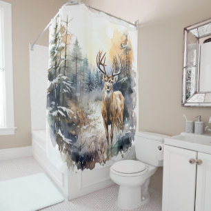 Deer Shower Curtain