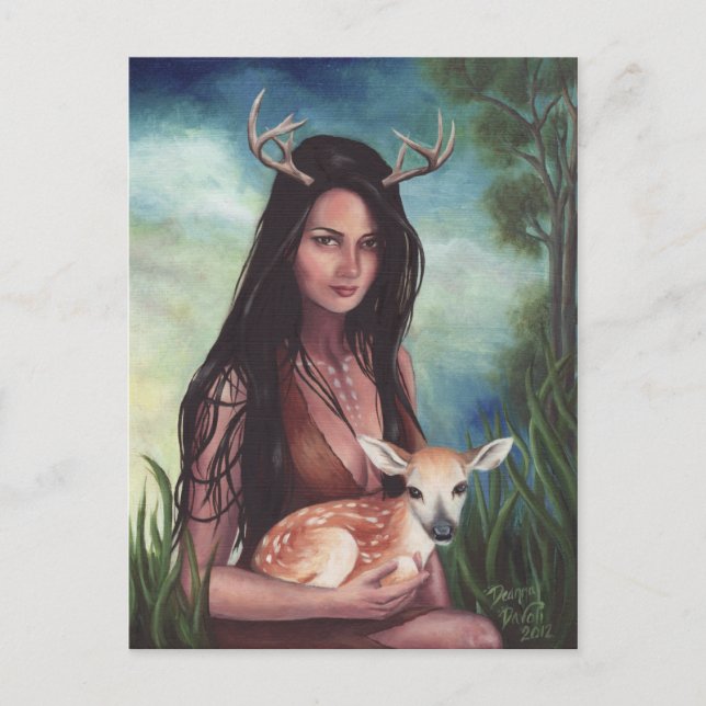 Deer Sidhe - Postcard (Front)