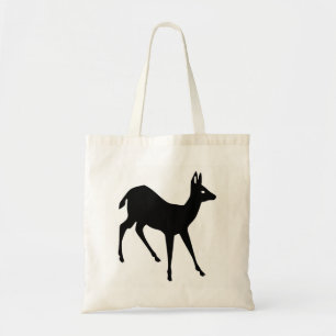 Deer Silhouette Tote Bag