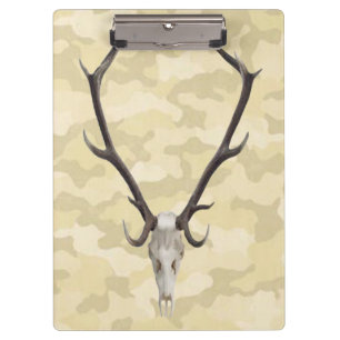 Deer Skull Clipboard