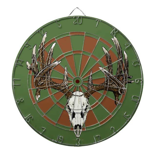 Deer skull dartboard (Front)