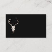 Deer Skull on Black | Outfitters | Taxidermist