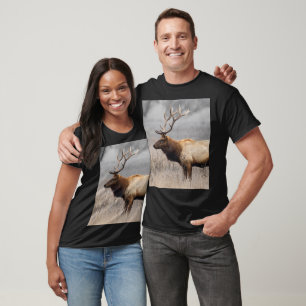 Deer Stag Animals Wildlife Nature Buck T-Shirt