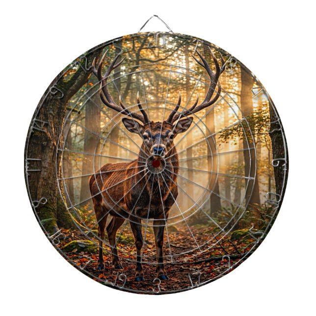 Deer Stag Dartboard (Front)