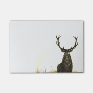 Deer Stag Wildlife Post-It Sticky Notes 4" x 6"
