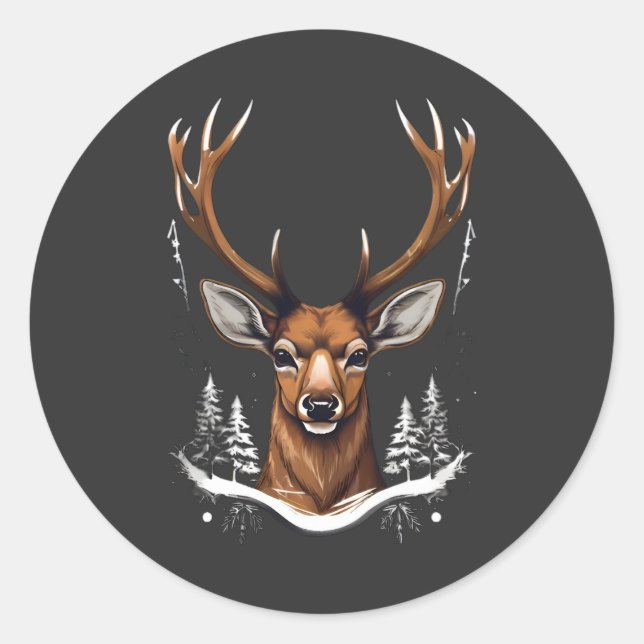 Deer Sticker (Front)