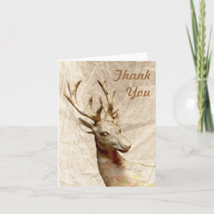 Deer Thank You Card