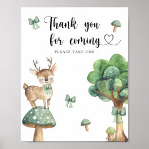 deer - Thank you for coming  Poster