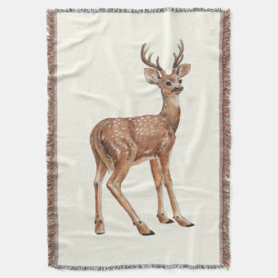 Deer Throw Blanket