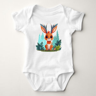 Deer Totem Baby Bodysuit
