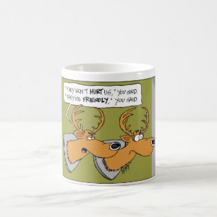 Deer Trophy "You Said" Cartoon Mug