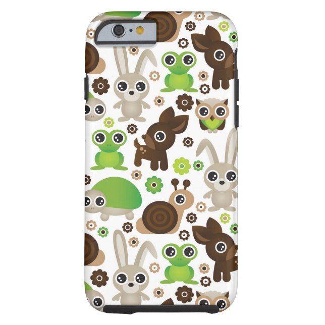 deer turtle bunny animal wallpaper Case-Mate iPhone case (Back)
