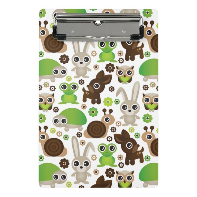 deer turtle bunny animal wallpaper mini clipboard (Front)
