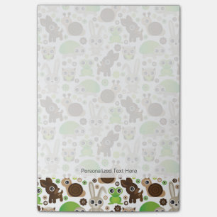 deer turtle bunny animal wallpaper post-it notes
