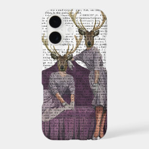 Deer Twins in Purple