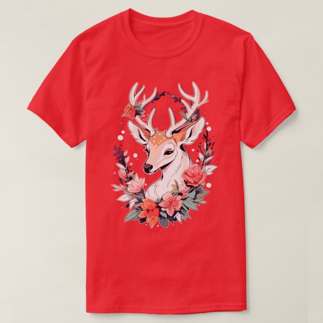 Deer Ugly Christmas Men Kids Women Christmas 10 T-Shirt (Design Front)