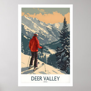 Deer Valley Poster Utah 1