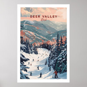 Deer Valley Ski Print - Utah 1