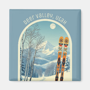 Deer Valley Utah ski resort Magnet