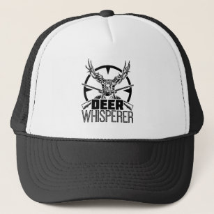 Deer Whisperer Funny Buck Hunter Whitetail Hunting Trucker Hat